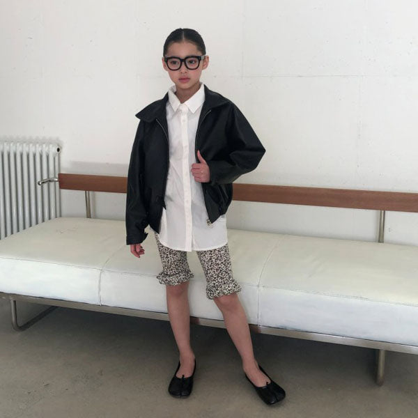 Ellymoly Air Balloon Leggings <Leopard/Melange/Black> *5–15*