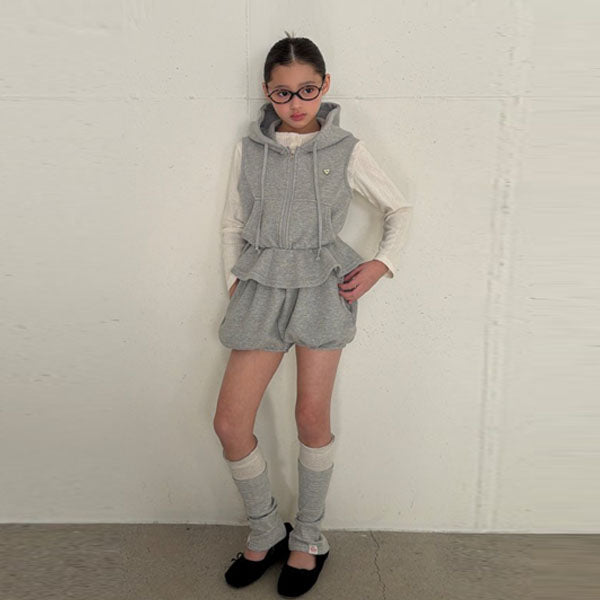 Ellymoly Heart Day Bloomer <Pink/Melange> *5–15*