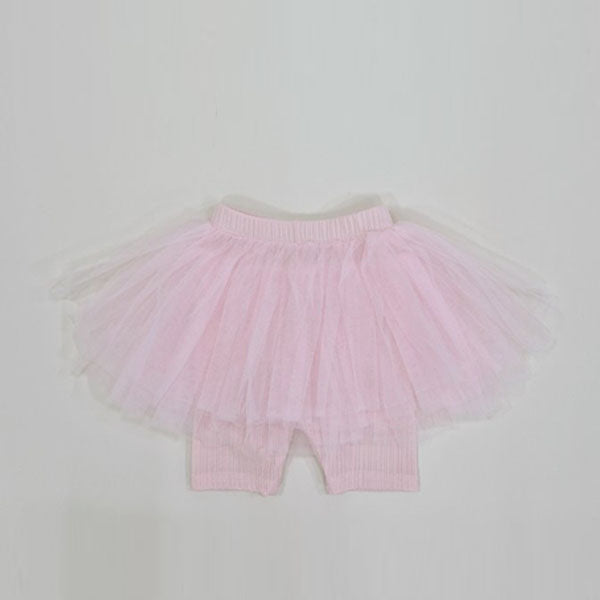 Soybean Summer Tulle Pants <Pink/Lemon/Ivory/Black/Beige> *XS~XL*