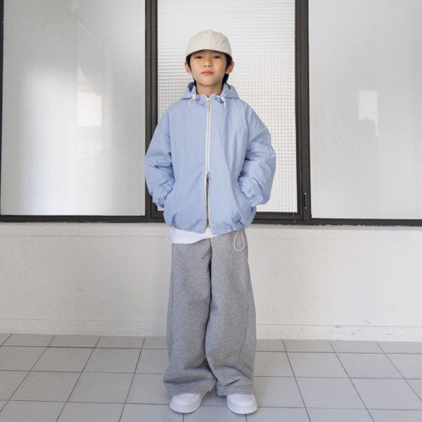 Oahu Have string pants <White melange / Gray / Black> *XS–JXL, Adult*