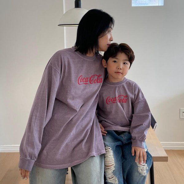 Eyescream Coke Tee (mom) <Charcoal/Purple/Blue> *Free*
