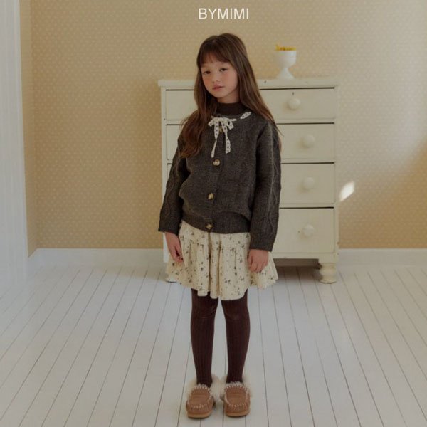 Bymimi Corduroy Skirt <Ivory/Beige> *S~JM*