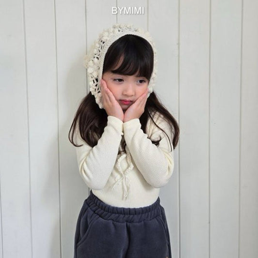 Bymimi Inner Turtleneck <Ivory/Brown/Black> *S~JM*