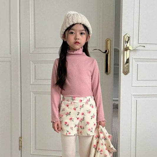 BabyChou Vanilla Turtleneck <Cream/Pink/Blue/Melange/Black>  *XS~JM*