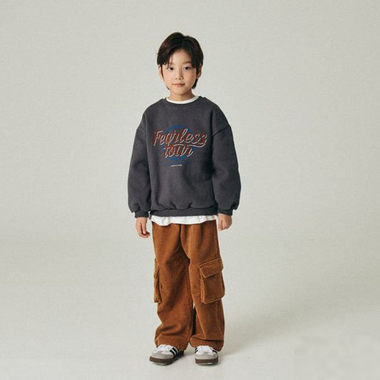 O.wen Corduroy Fleece Cargo Pants <Beige/Carmel> *XS~JL*