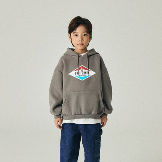 O.wen California Fleece Hoodie <Gray/Mocha> *XS~JL, Adult*