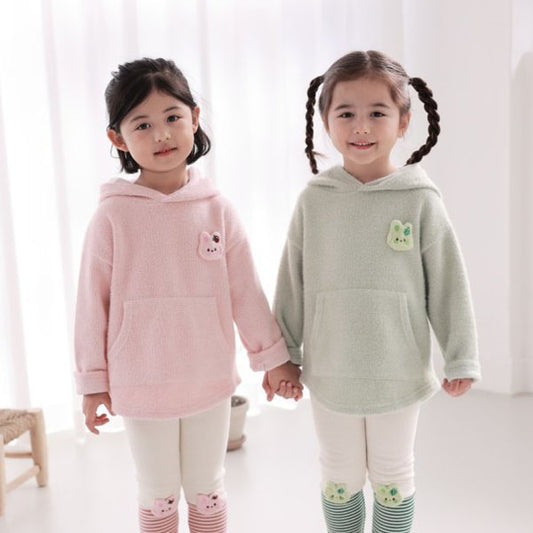 Cocorabbit Knitwear Rabbit Hoodies <Pink/Green> *S~2XL*