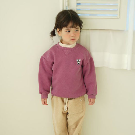 Neneru Bow Sweatshirt <Beige/Wine/Khaki> *12M~XL*