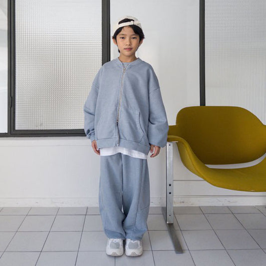 Oahu Essential Dyeing Jogger Pants  <Beige/Sky blue/Charcoal> *XS–JXL*