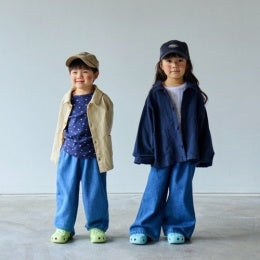 Normal Play Soboru Jacket <Light Beige / Navy> *XS–JM*