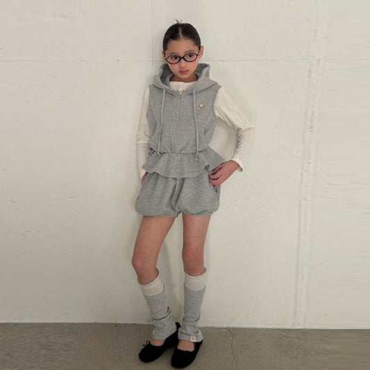 Ellymoly Heart Day Bloomer <Pink/Melange> *5–15*