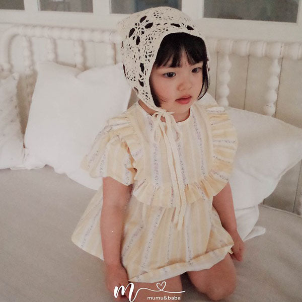 Mumu & Baba Mary Ann Blouse <Yellow> Sizes 5–15
