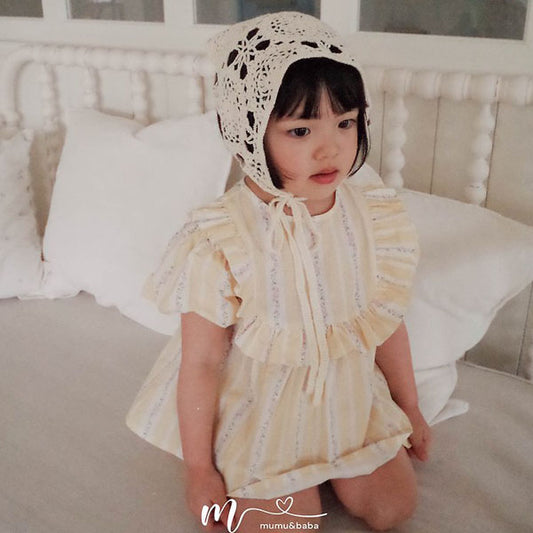Mumu & Baba Mary Ann Blouse <Yellow> Sizes 5–15