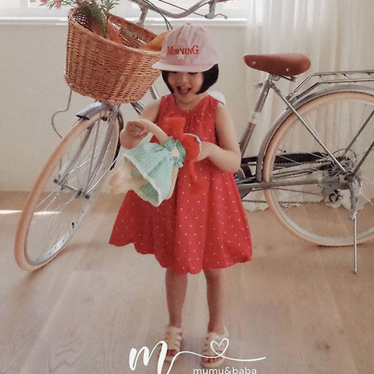 Mumu & Baba Anne Bone One-piece Dress <Pink / Red> Sizes 5–13