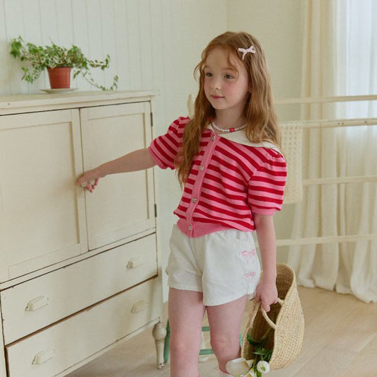 Berry Berry Olive Cardigan <Pink/Black>*5~15*