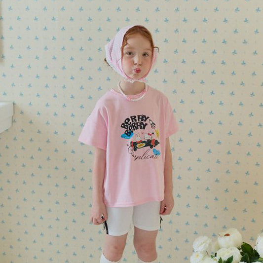 Berry Berry UniverseTee <Pink/White> *5~15*