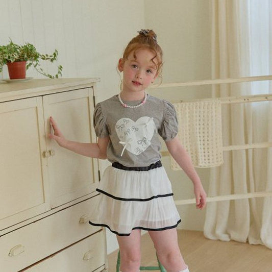 Berry Berry Doogun Doogun Tee <White/Gray> *5~15