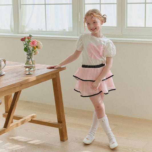 Berry Berry Dear Moon Skirt (Pants O) <Pink/White>*5~15*