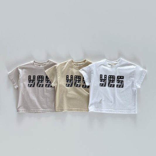 Bonito Yes Tee <Ivory/Beige/Yellow> *12M ~JM(135~140cm)*