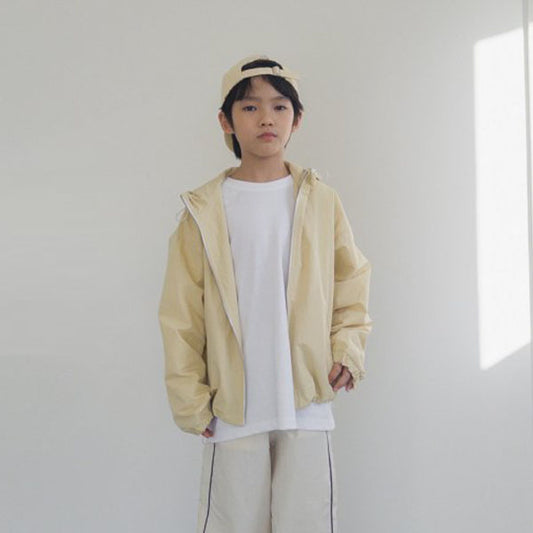 Oahu Layered boxy T-shirt <Ivory / Melange> *XS–JXL*