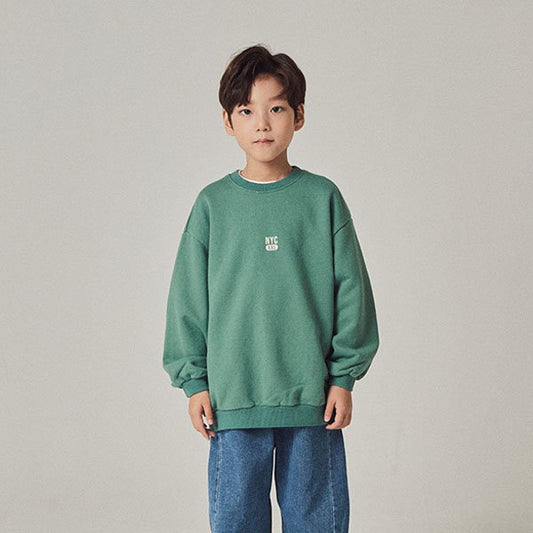 Owen NYC In&Out Sweatshirt <Oatmeal/Green> *XS~JL*