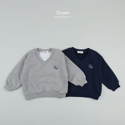 Owen Loose Fit Sweatshirt <Melange/Navy> *Adult*