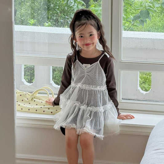 Ninibello Sha Layered Dress <Ivory> *S~L*