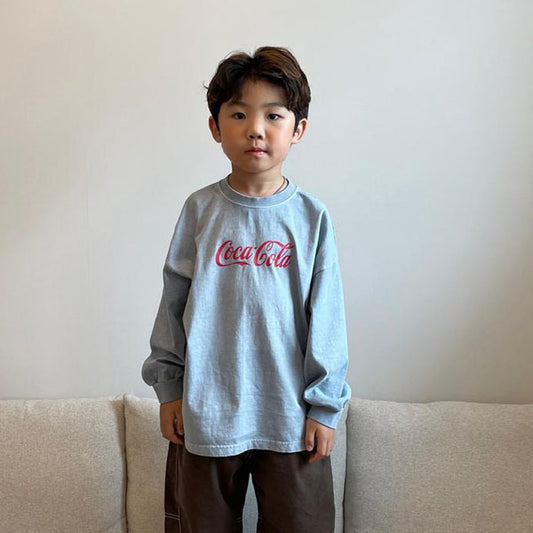 Eyescream Coke Tee <Charcoal/Purple/Blue> *S~JL*