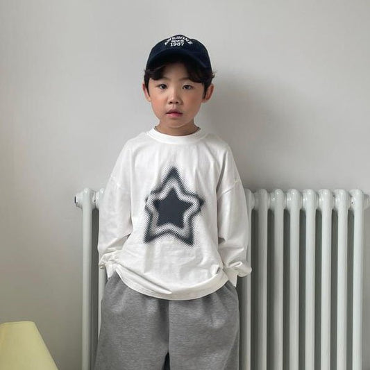 Eyescream Star Tee <Ivory/Black> *S~JL*