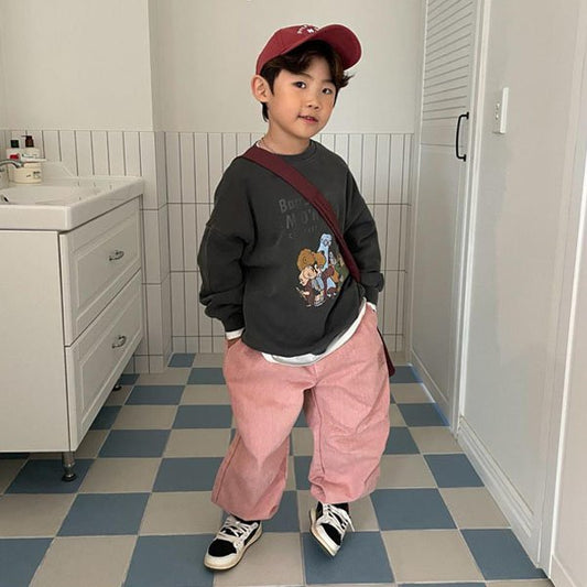 Eyescream Color Jogger <Pink/Beige/Charcoal> *S~JL*