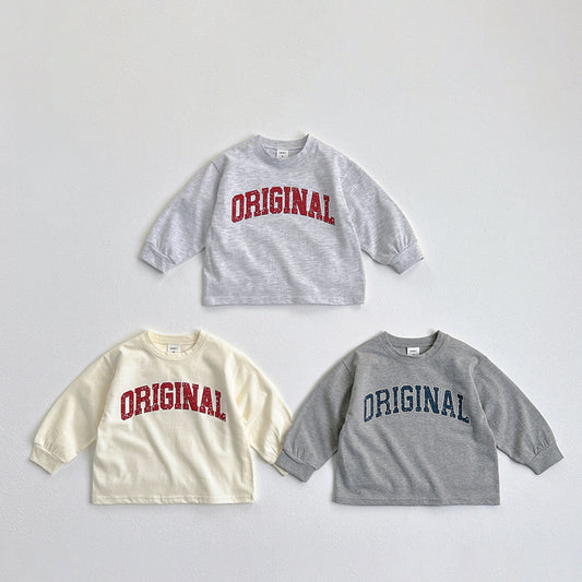 Vivid-I Original Tee <Cream / Back Melange / Melange> XS~JM