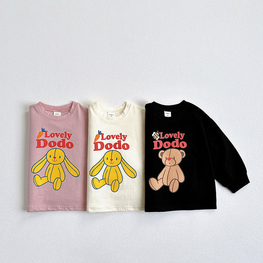 Vivid-I Dodo Tee <Cream / Pink / Black> XS~JM