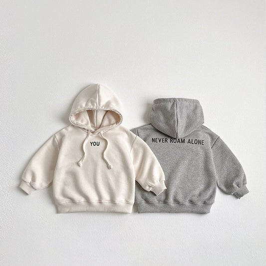 Vivid-I You Hoodie Sweatshirt <Cream/Melange> XS~JM