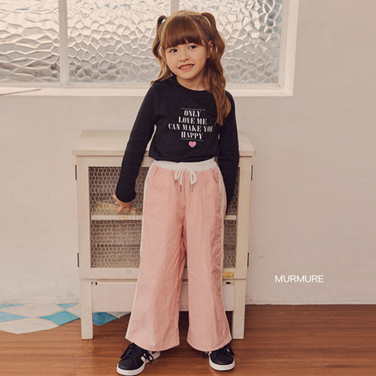 Murmure Jessie Tape Pants <Pink/Black> *XS~XL*