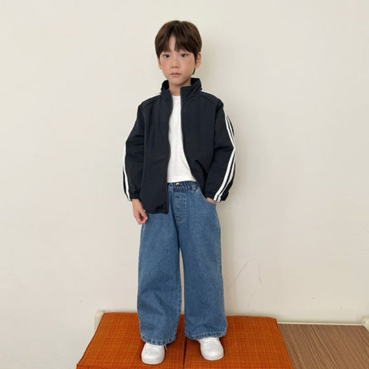 Heydo 3-Line Denim Pants <Mid> *S~JL*