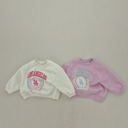 Soybean LA Sweatshirt <Indi Pink/Cream> *XS~JM*