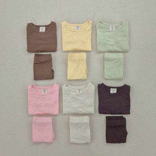 Soybean Macaroon Jammies <Cream/Brown/Lemon/Pink/Olive/Black> *XS~JL*