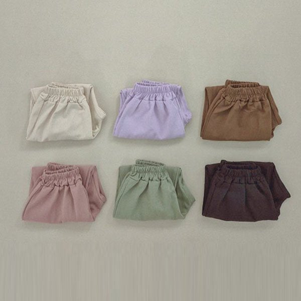 Soybean Basic Cotton Pants <Brown/Indi Pink/Cream/Purple/Light Khaki/Black> *XS~JL*