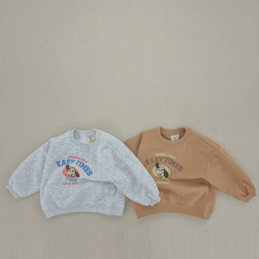 Soybean Easy Times Sweatshirt <White Melange/Dark Beige> *XS~JM*