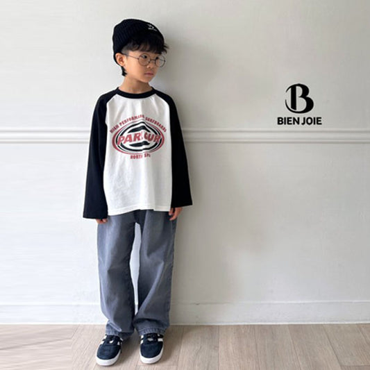 BienJoie Khaki Denim <Mid/Black> *S~5XL*